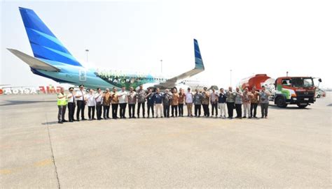 Pertamina Dan Garuda Indonesia Sukses Uji Terbang Pertama Gunakan