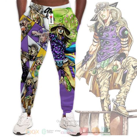 Hot Gyro Zeppeli Jojo S Adventures Anime Jogger Pants Express Your Unique Style With Boxboxshirt