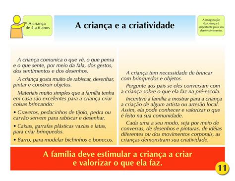 PDF A família deve estimular a criança a criar e valorizar o