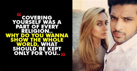 Troller Slammed Karan For Allowing Anusha To Post Semi Nude Pics She Deleted Account After