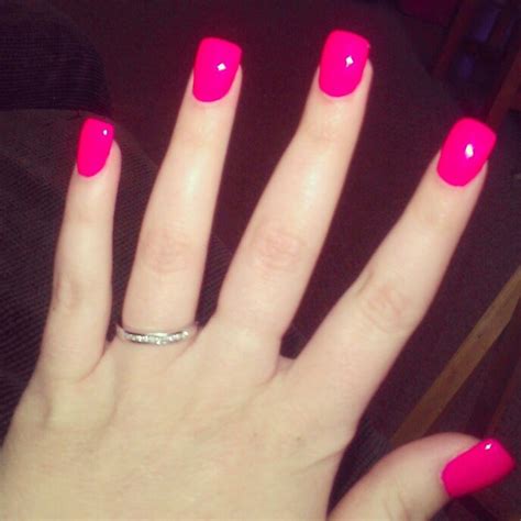 Best Images About Hot Pink Nails On Pinterest Checkered Nails Hot Pink And OPI