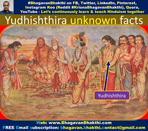 Yudhishthira Information Facts Secrets Greatness Dharma Virtue