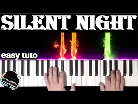 Silent Night Piano Tutorial Sheet Music YouTube