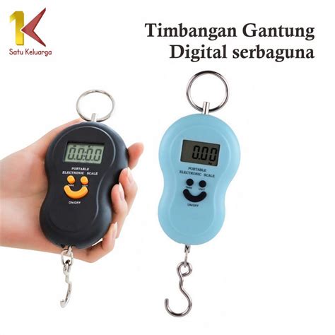 Jual Alat Timbangan Gantung Digital Smile Kapasitas Kg Portable