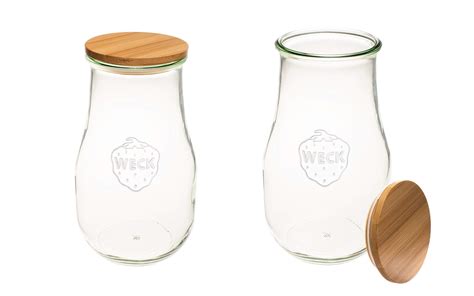 Buy Weck Jars - Weck Tulip Jars 2.5 Liter - Sour Dough Starter Jars ...