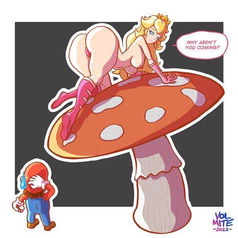 Princess Peach Bonding With Mario By Volmite Hentai Foundry