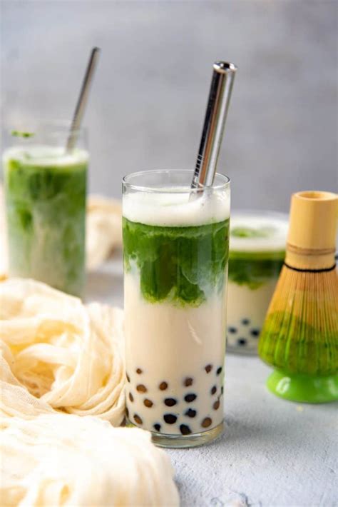 Iced Matcha Latte Recipe Plus Variations The Flavor Bender