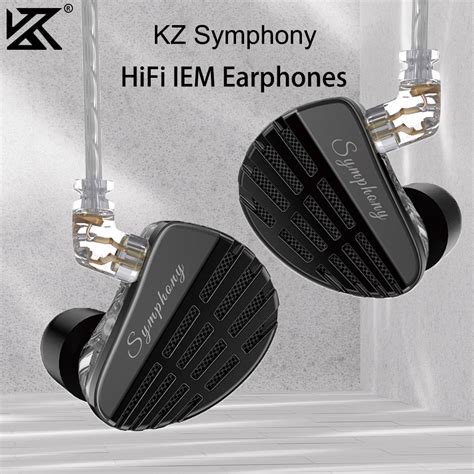 Kz Auriculares Internos Symphony Controlador Plano De Mm