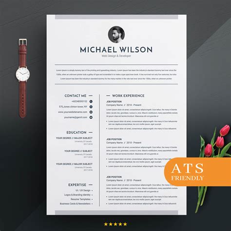 professional curriculum vitae template  resume inventor