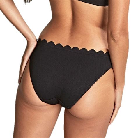Plavky spodní díl PANACHE SWIM SPIRIT CLASSIC BIKINI BOTTOMS BLACK Caresse BraExpert