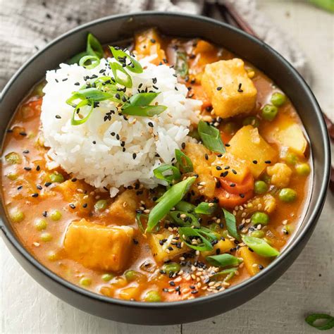 Vegan Japanese Curry With Fried Tofu Vegan Licious