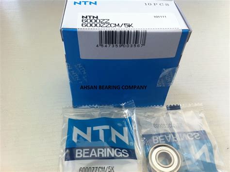 Deep Groove Ball Bearing 6000 Zz NTN Mobil House