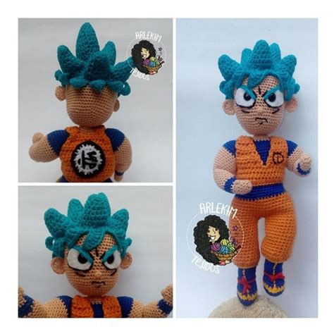 Goku Amigurumi Tejido A Crochet Mercadolibre