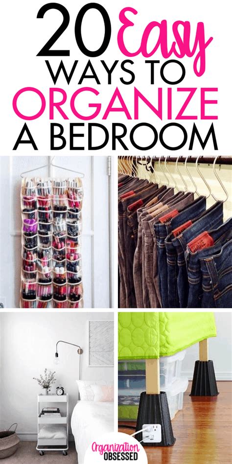 20 Amazing Organization Hacks That Will Transform Your Bedroom