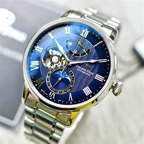 Orient Star RE-AY0103L Classic Moon Phase | Helveti.eu
