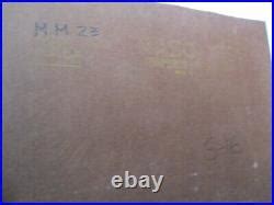 Rare Emil Kosa Jr Painting MID Century Modern Abstract Cubism Nudes Large Nude Rare Midcentury