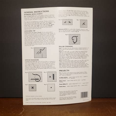 Cross Stitch Pattern Booklet Pussy Willow Etsy