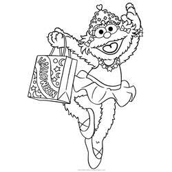 Sesame Street Cartoons Free Printable Coloring Pages