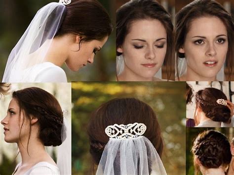 Bella Swan Wedding Hair