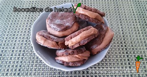 En Clave Veggie Recetas Veganas De Diario Bocaditos De Helado De Plátano Y Chocolate