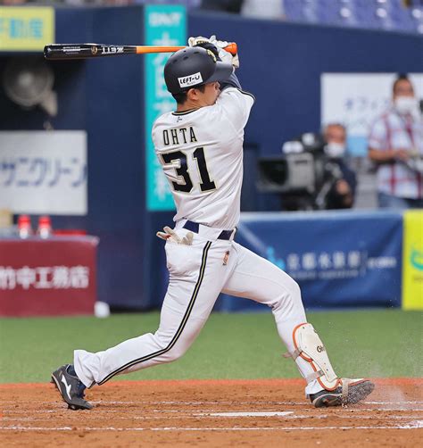 【オリックス】2位タイ浮上！ラオウ杉本裕太郎リーグトップ5号ソロ 中川圭太連夜の決勝打 プロ野球写真ニュース 日刊スポーツ