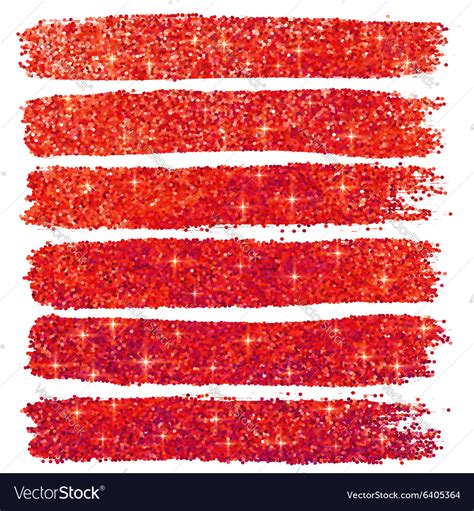 Red Glitter Brush Stroke Clipart Png Vector Psd And Clipart With The