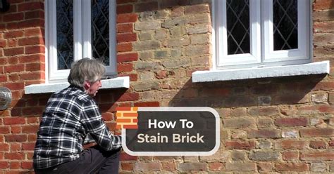 Brick Staining Steps How To Stain Masonry 46 Off