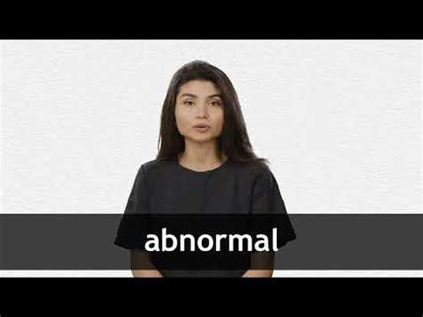 abnormal definition  meaning collins english dictionary