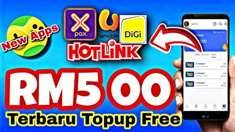 Cepat Tebus RM5 Topup Percuma Aplikasi Baru Topup Touch N Go 2023