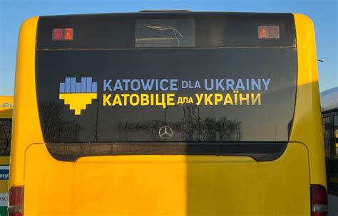 Autobusowy Konw J Humanitarny W Drodze Z Katowic Do Lwowa Silesion Pl