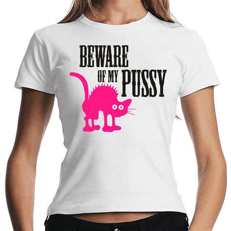 Beware Of My Pussy Cat Cat Sayings Spell Comedy Fun Celebration Holiday Holiday Work Fun Funny