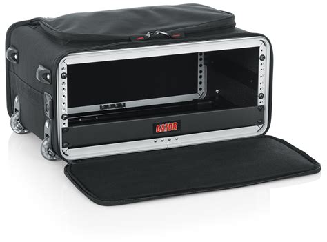 3U Lightweight rack bag w/ tow handle and wheels-GR-RACKBAG-3UW - Gator ...