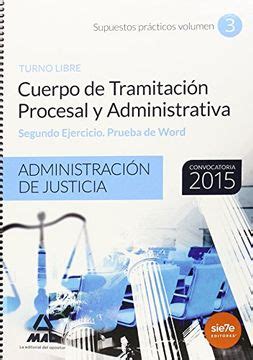 Libro Cuerpo de Tramitación Procesal y Administrativa de la