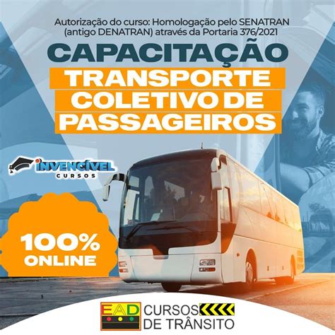 Curso De Capacita O De Condutores De Ve Culo De Transporte Coletivo De