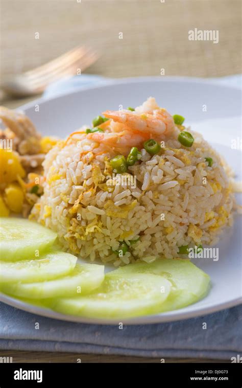 pineapple fried rice , thai style Stock Photo - Alamy