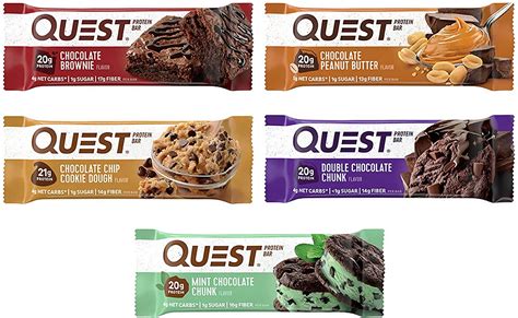 Free Shipping Quest Nutrition Protein Bar Chocolate Lovers Variety