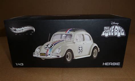 Volkswagen Beetle Herbie Herbie The Love Bug Mattel Hot Wheels Elite Bc