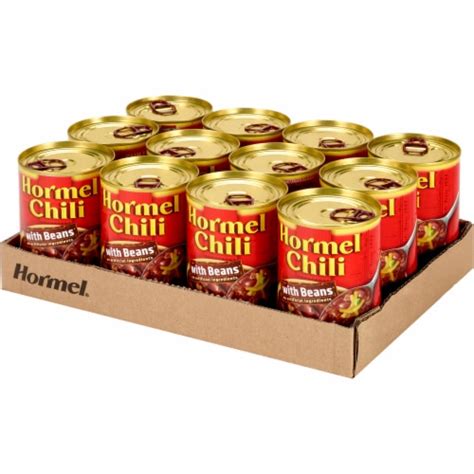 Hormel® Chili With Beans 12 Pack 12 Ct 15 Oz Fred Meyer