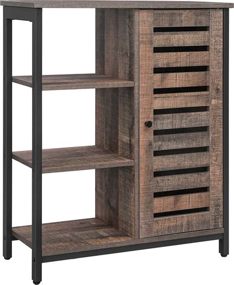 Vasagle Storage Cabinet Cupboard Multipurpose Cabinet Shelves And