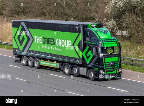 The Green Group HGV Haulage Delivery Trucks Lorry Transportation