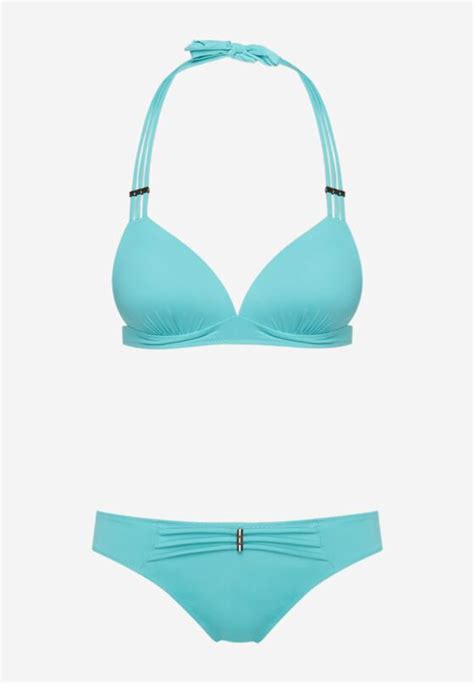 Mi Towe Bikini Usztywniany Biustonosz Wi Zany Na Szyi I Plecach Majtki