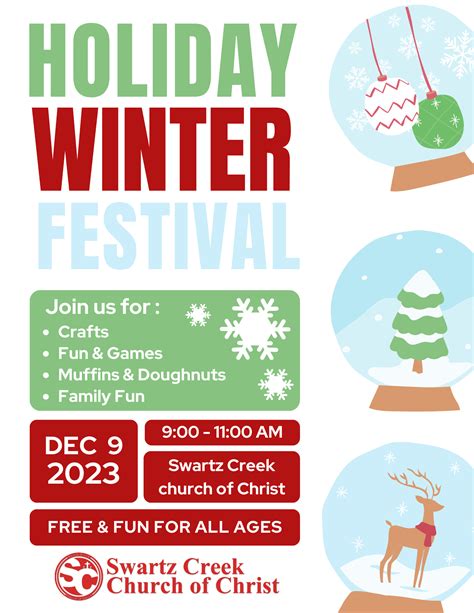 Holiday Winter Festival 2023 – Swartz Creek Church of Christ