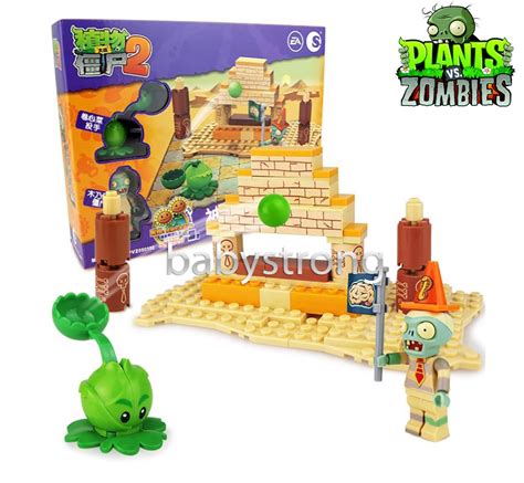 Конструктор Растения против зомби Plants VS Zombies 64 + деталей ...