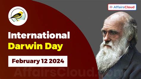 International Darwin Day 2024 - February 12