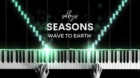 Wave To Earth Seasons Piano Cover Sheets Youtube