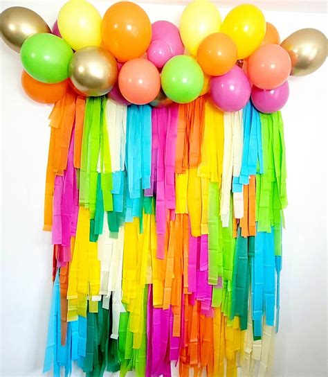 Final Fiesta Backdropfringe Backdropplastic Fringe Backdrop