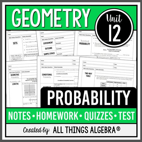 Geometry Unit 2: Logic & Proof - All Things Algebra®