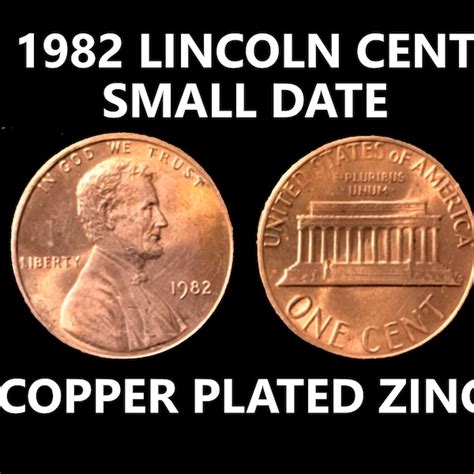 1982 Penny Small Date Etsy