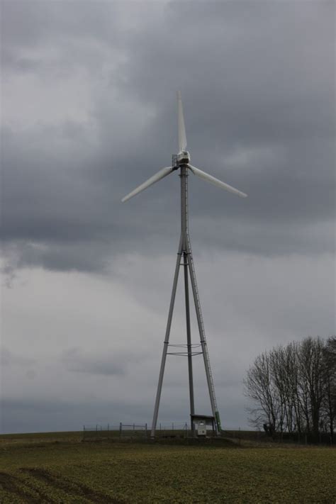 Enercon Gmbh E Kw Wind Turbine Generator With Tripod Tower