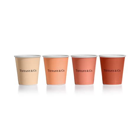 Tiffany Cups Tiffany Coffee Cups in Bone China, Set of Four | Tiffany ...